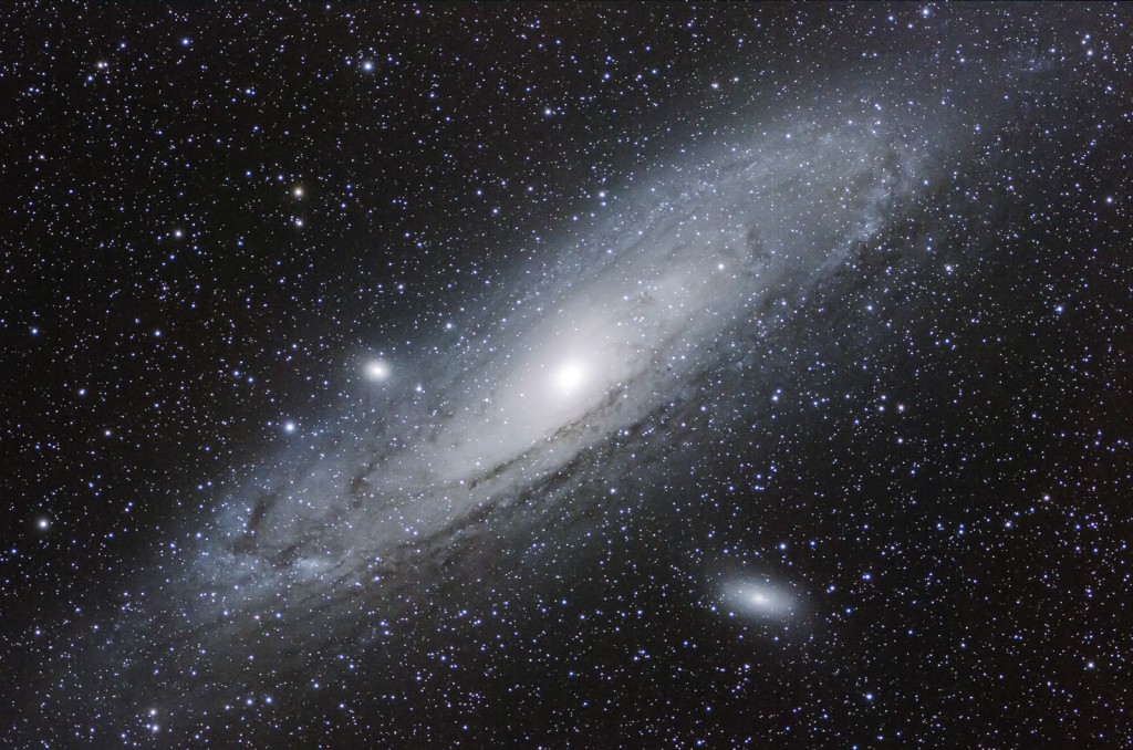 M31, Andromeda Galaxy 54min. exposure