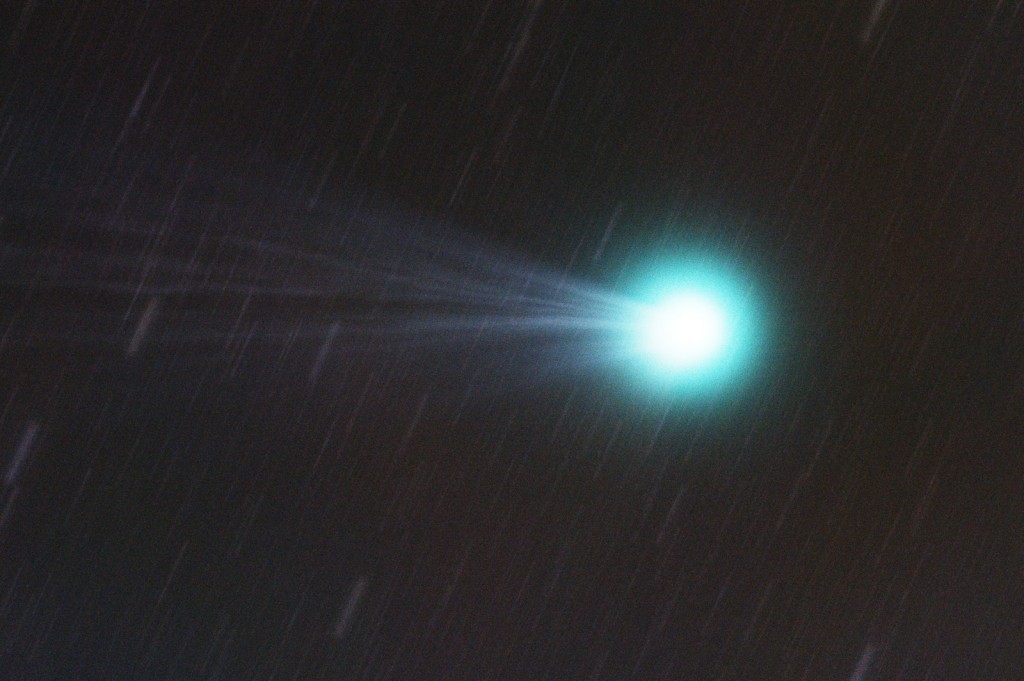 Comet Lovejoy C/2014 Q2,, 35x1 min. 560mm focal length, 80mm refractor