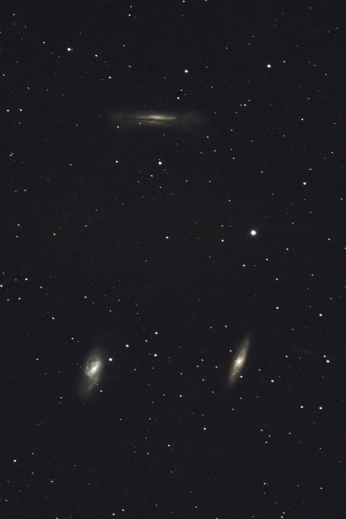 Leo triplet, M65,M66 and NGC3268, 3x120s, Nikon D750, 1600 ISO, Astro-Physics 127mm f/8
