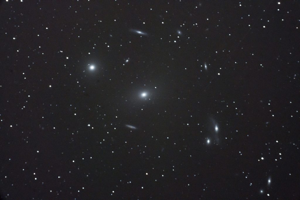 Markarian's chain, region around M86, 7x120s, Nikon D750, 1600 ISO, Astro-Physics 127mm f/8